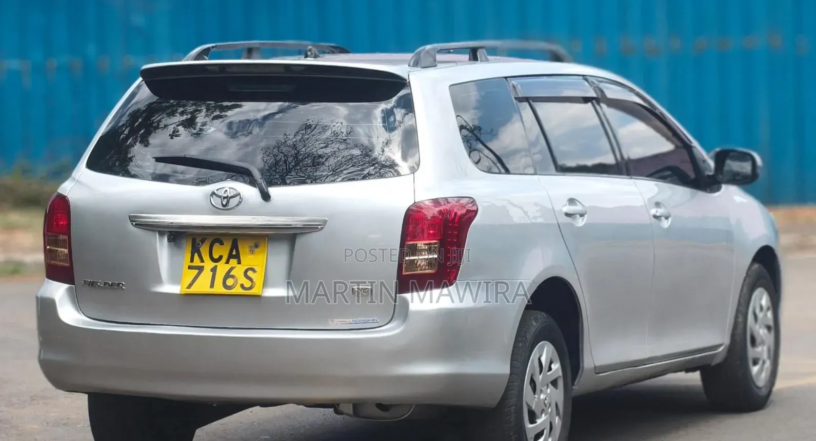 Toyota Corolla Fielder 2008 Silver