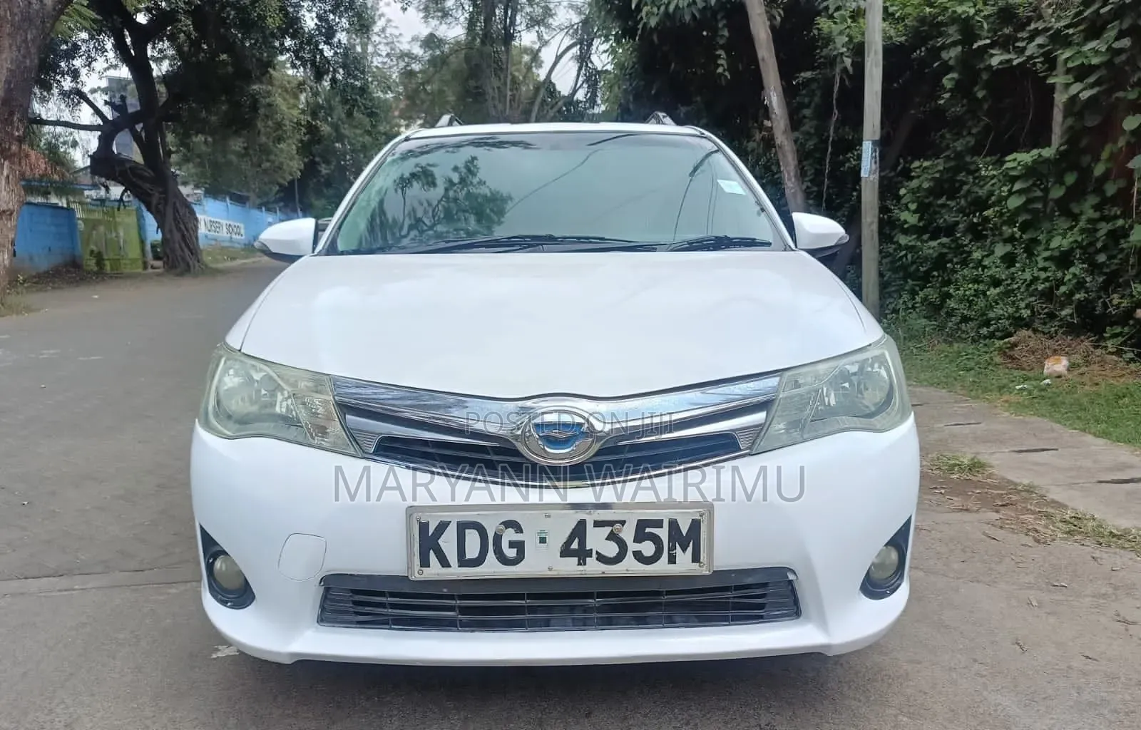Toyota Corolla Fielder 1.5 Hybrid FWD 2014 White