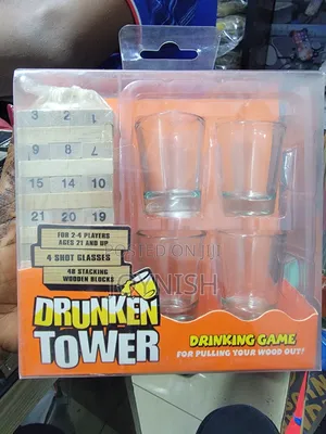 Jenga Block Drunken Tower