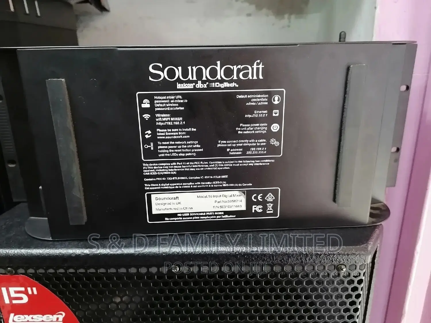 Soundcraft 12 Channels Digital Stage Box