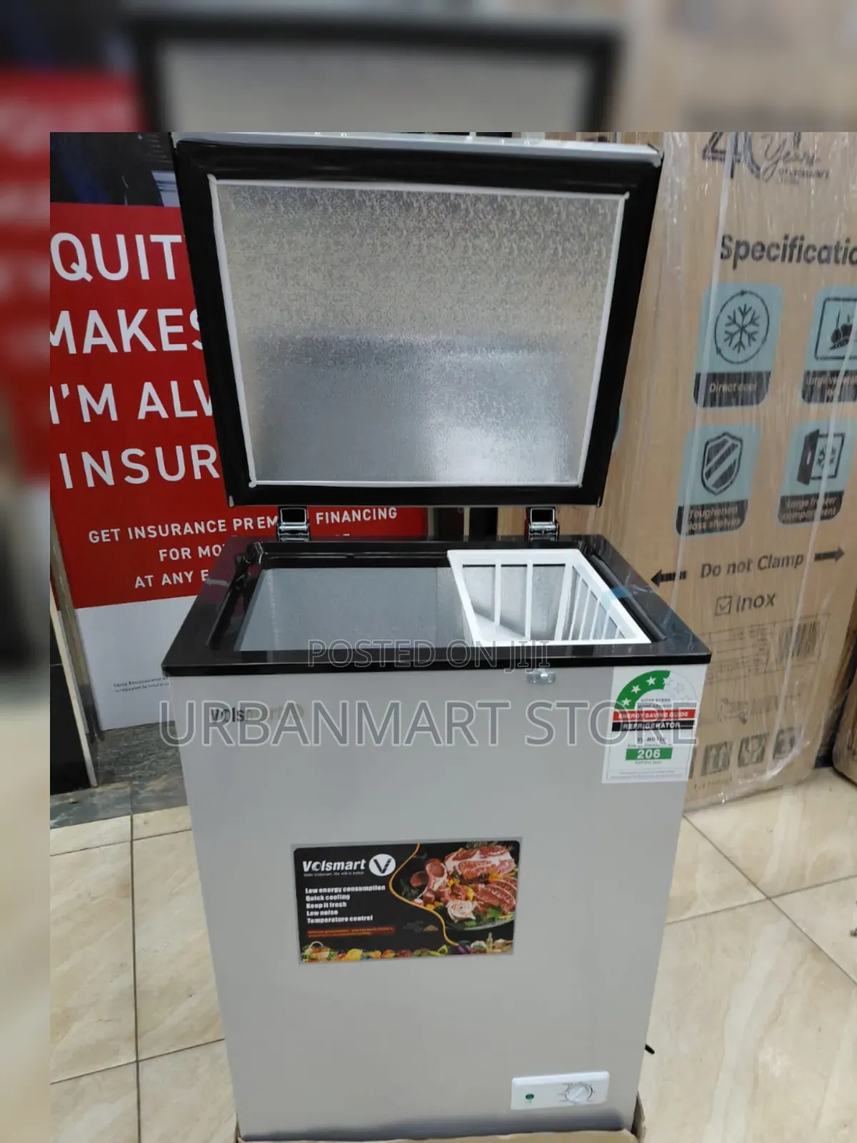  at 18000 Volsmart 110 Litres Deep Freezer at Affordable Price