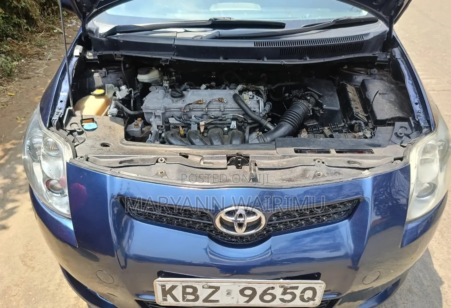 Toyota Auris 2008 Blue