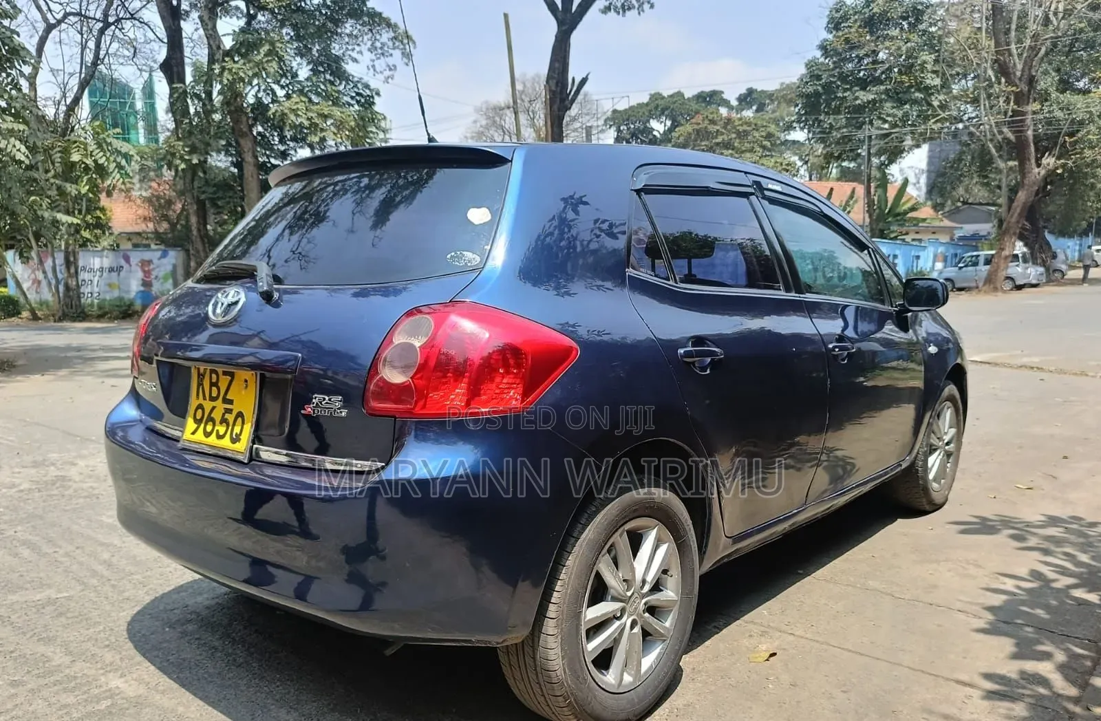 Toyota Auris 2008 Blue