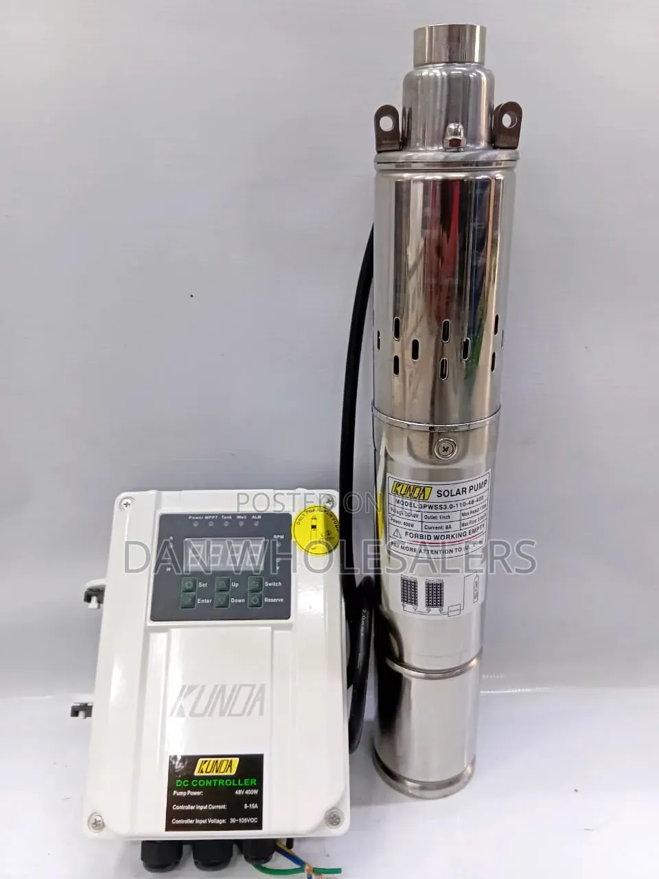 Solar Pump 400w Max Head 110 Metres