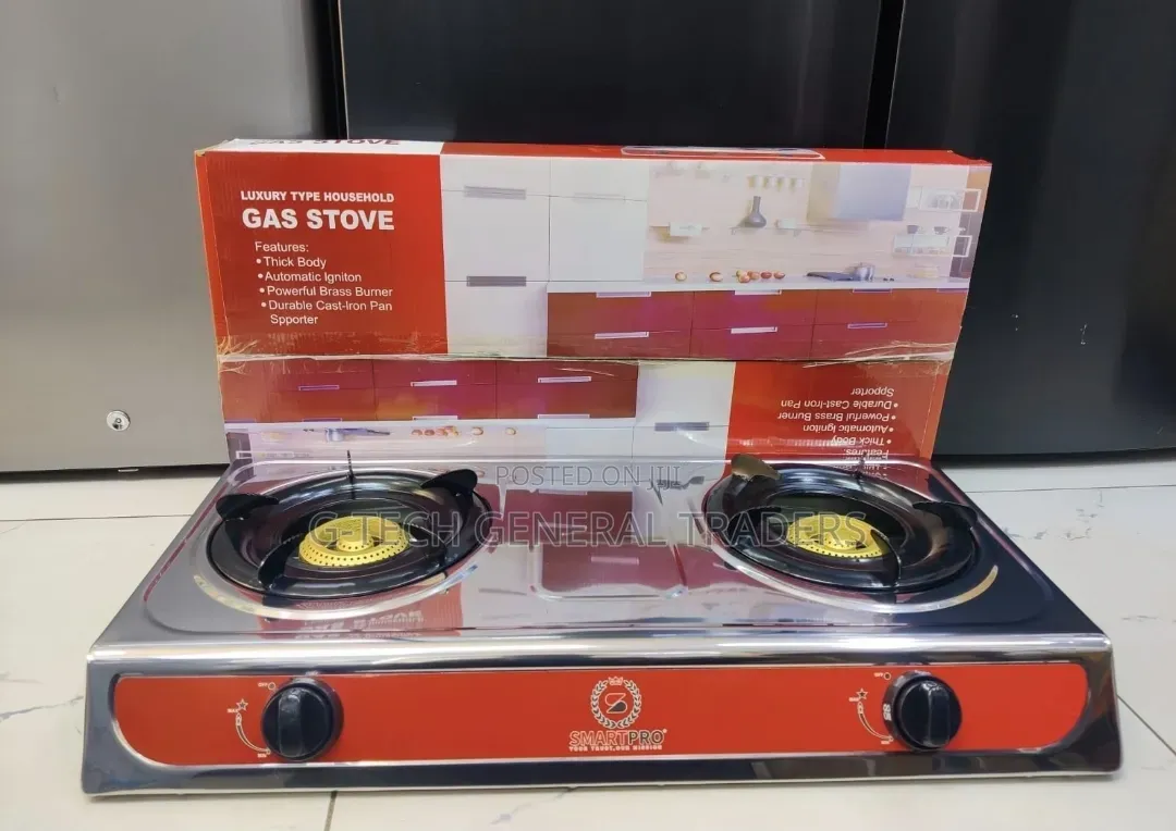 Globalstar Stainless Steel Double Burner Gas Stove