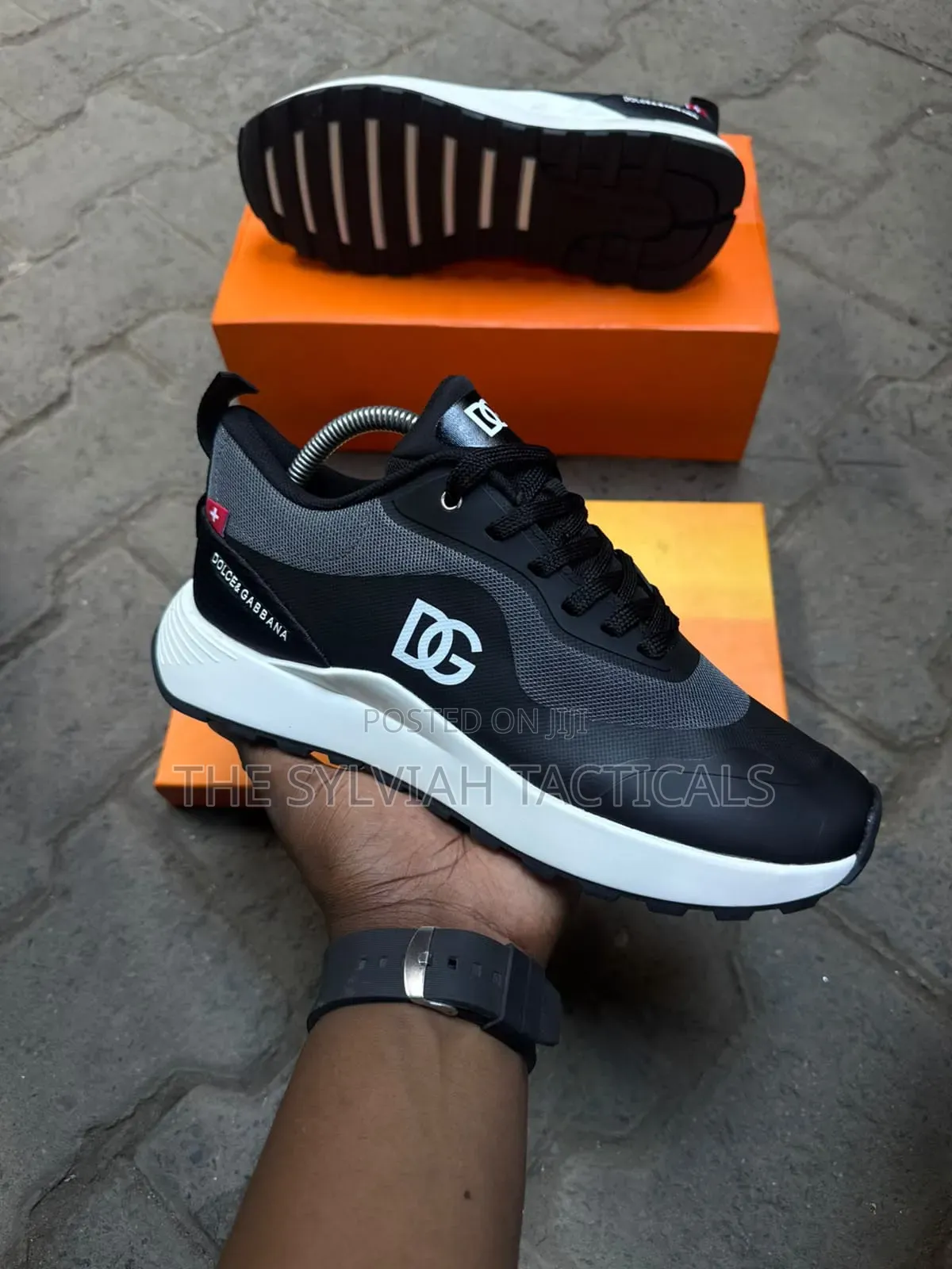  Original Legit Unisex Dolce and Gabbana Sneakers