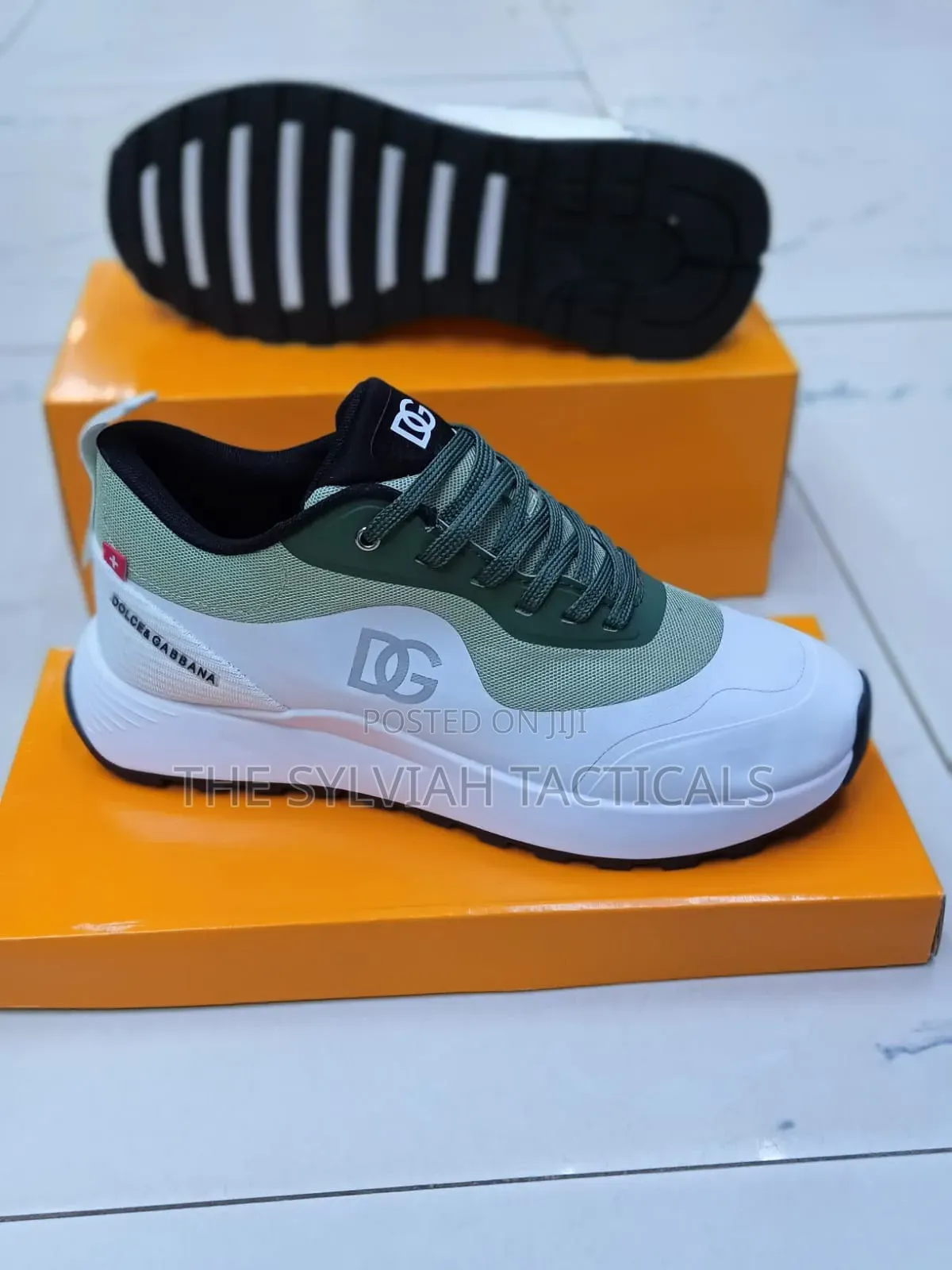  Original Legit Unisex Dolce and Gabbana Sneakers