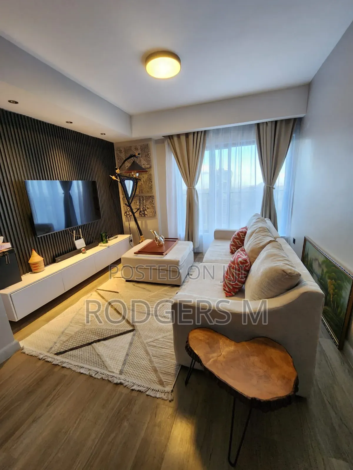 Furnished 1bdrm Apartment in Milimani for rent