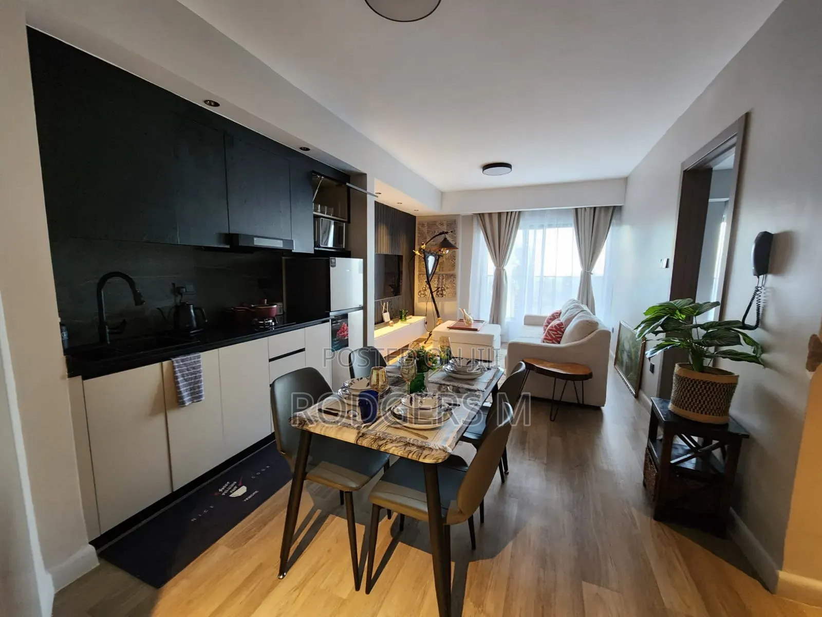 Furnished 1bdrm Apartment in Milimani for rent