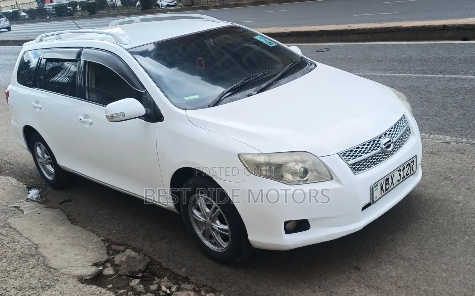 Toyota Corolla Fielder 1.5 Petrol FWD 2008 White