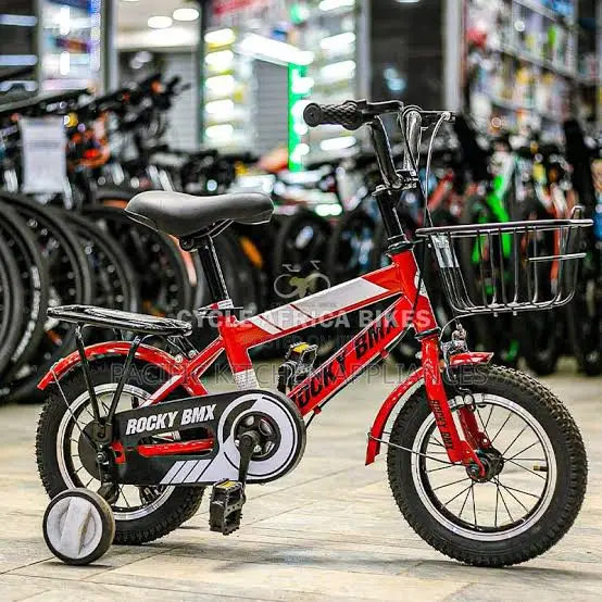 BMX Kids Bicycle – Size 12 With Training Wheels