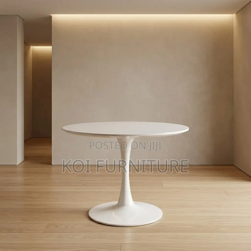 Coffee Table; Marble Round Commerical Coffee Table