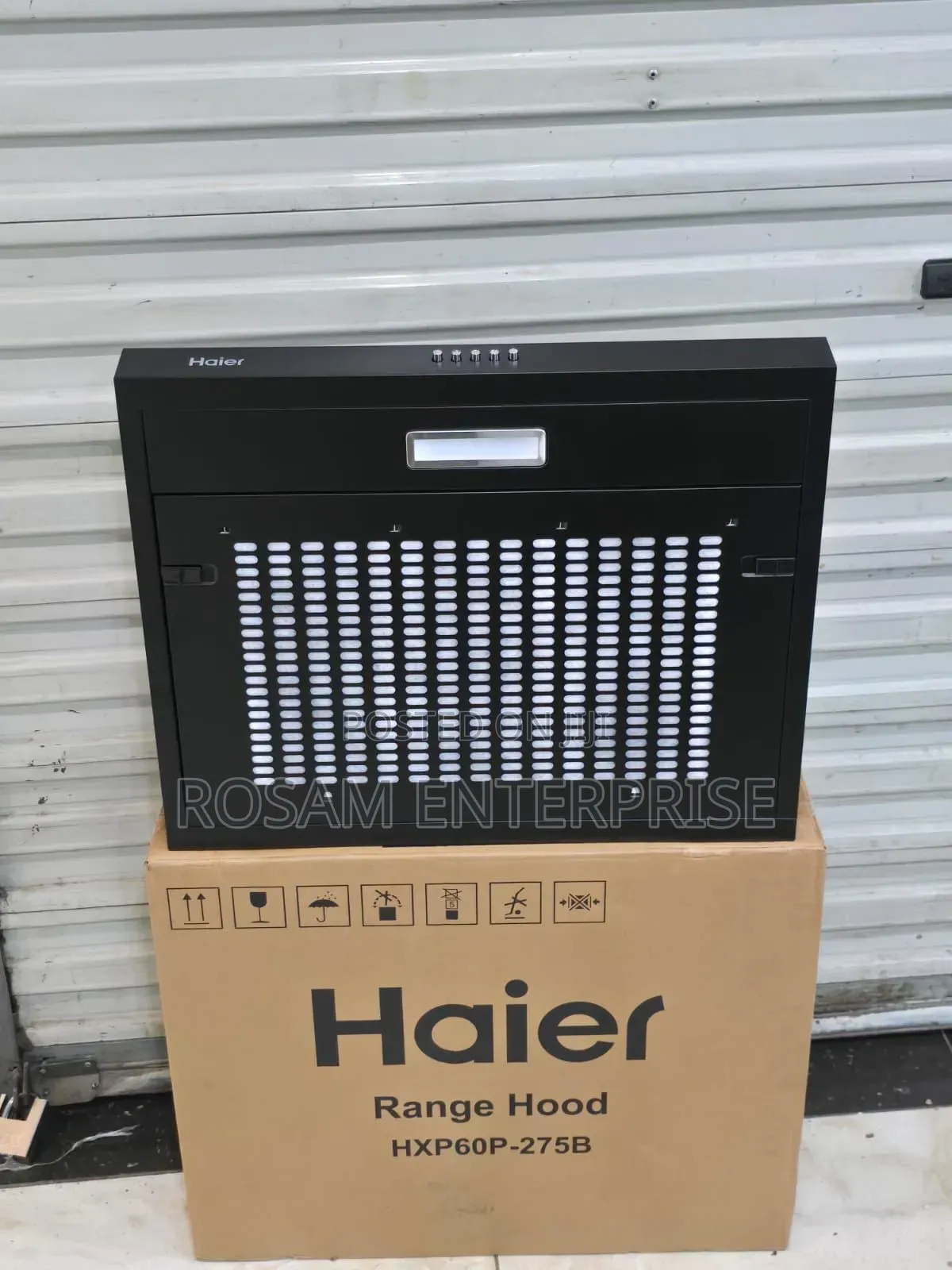 Haier 60CM Kitchen Hood HXP60P -275b- BLack