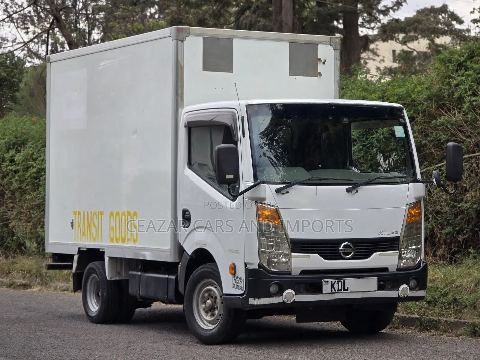 Nissan ATLAS Year 2013 White KDL Reg3000cc DIESEL 5 Speed Manual