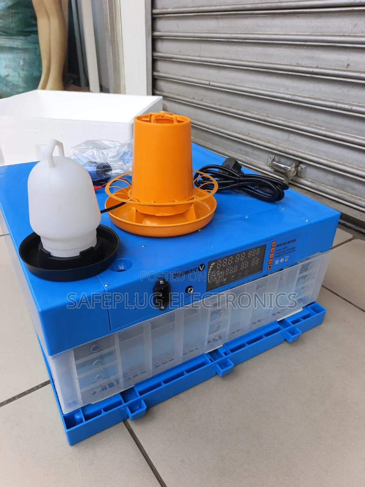 Volsmart 64 Eggs Smart Hatching Machine With Free Feeder & Drinker