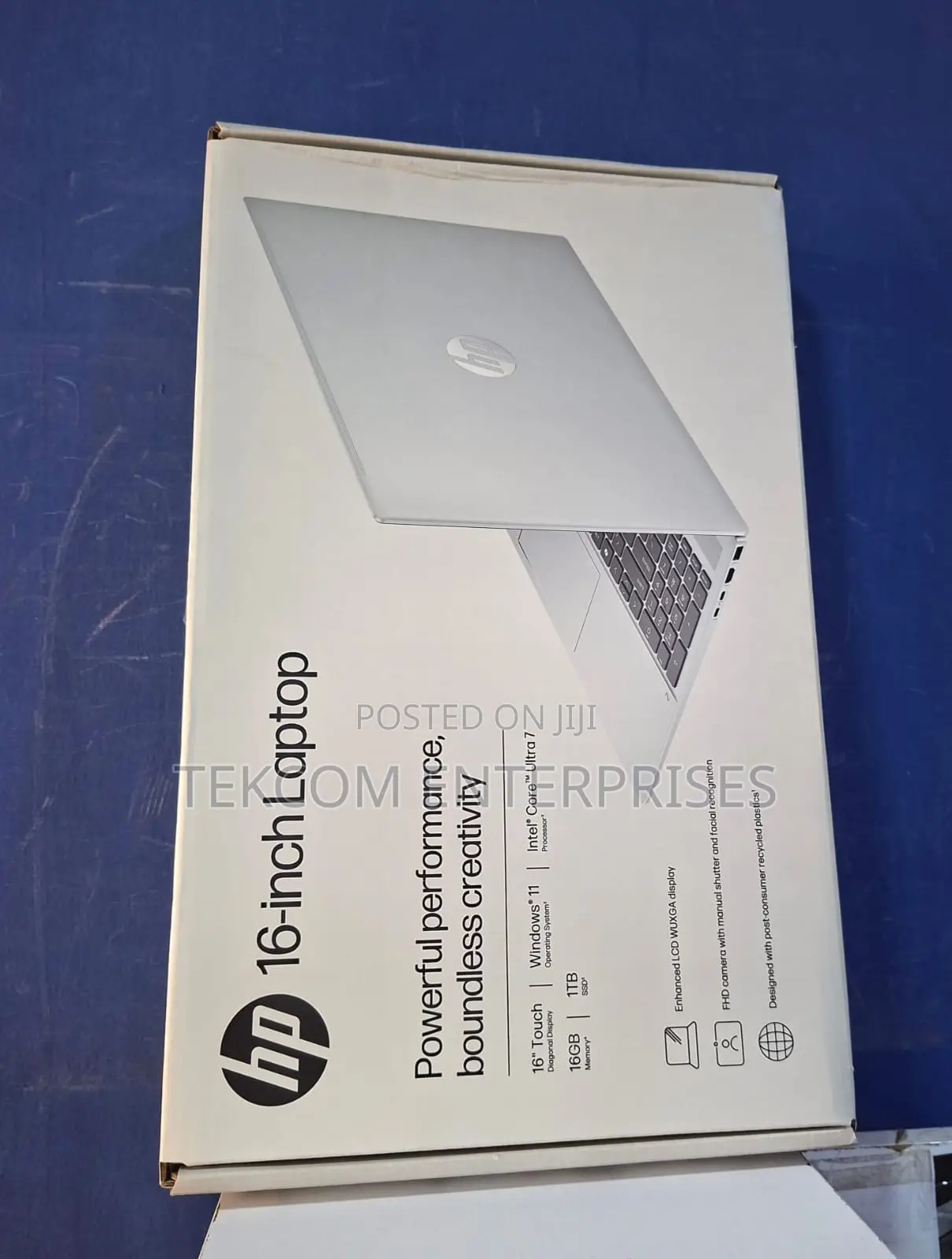 New Laptop HP OmniBook 5 16" 16GB Intel Core Ultra 7 SSD 1T
