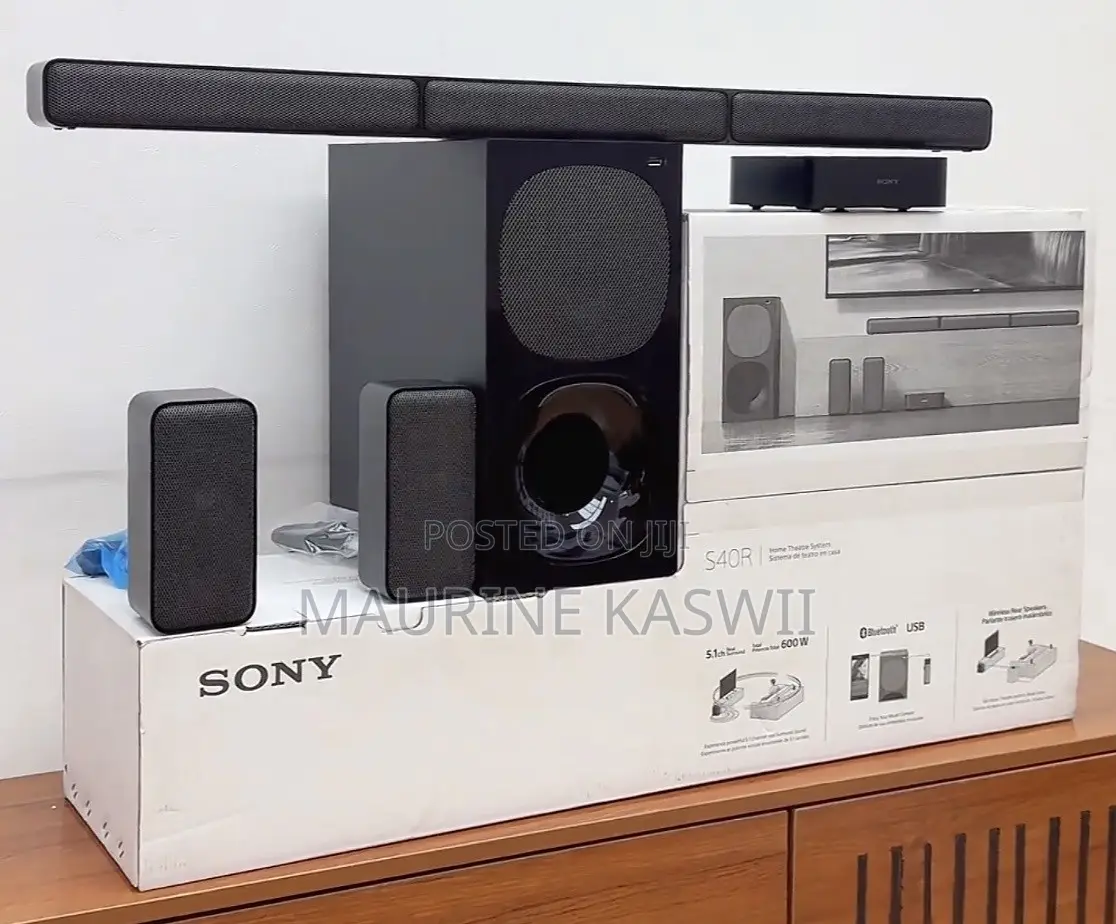 Sony 5.1 Ch Sound Bar 600 W With Rare Speakers