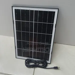 Space-Saving 8W Solar Panel for Outdoor CCTV Installation