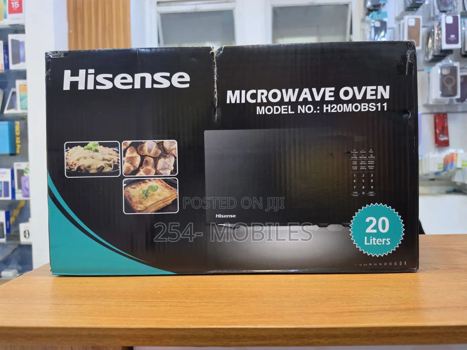 Hisense H20MOBS11 Microwave Oven Solo, 20L - Black