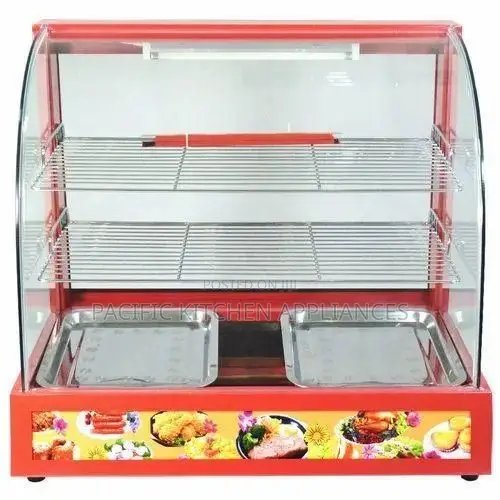 2 Trays Commercial Electric Food Warmer, Food Display