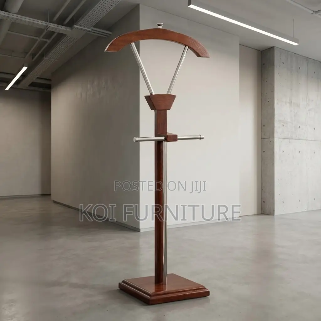 Dressers; Long Mahogany Office Suits Commercial Coat Hanger