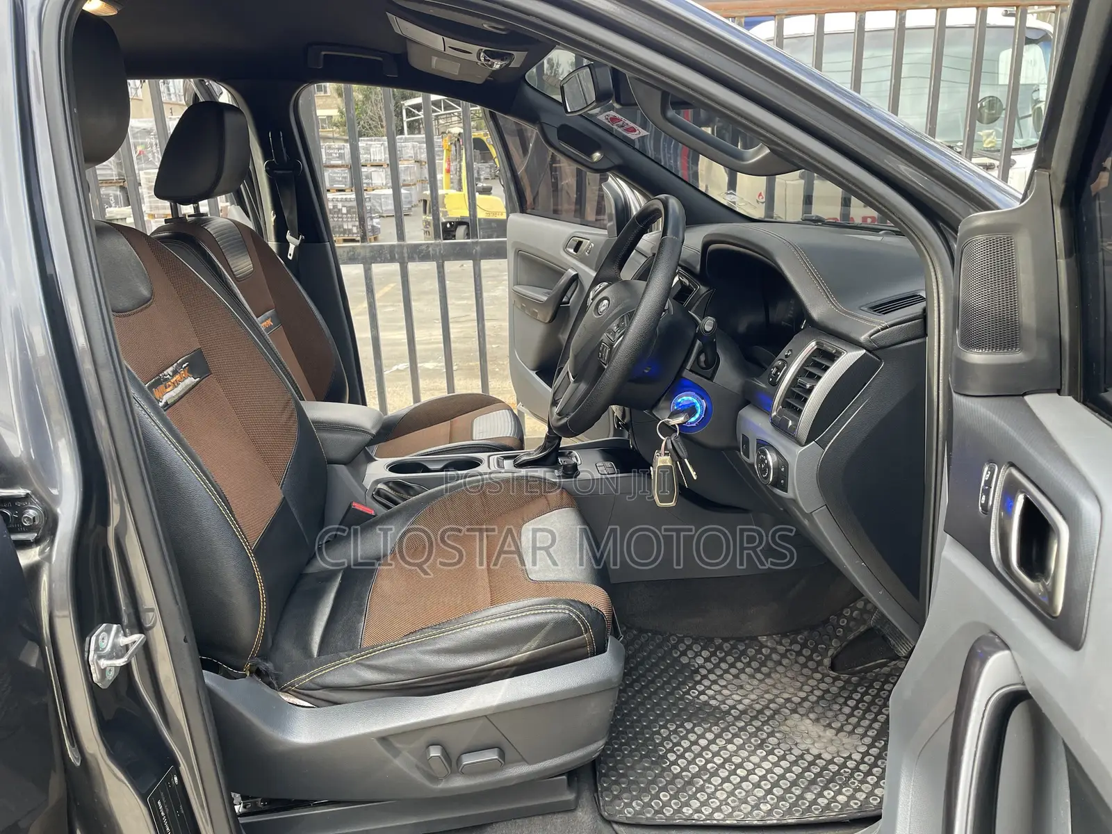 Ford Ranger Wildtrak 2017 Gray