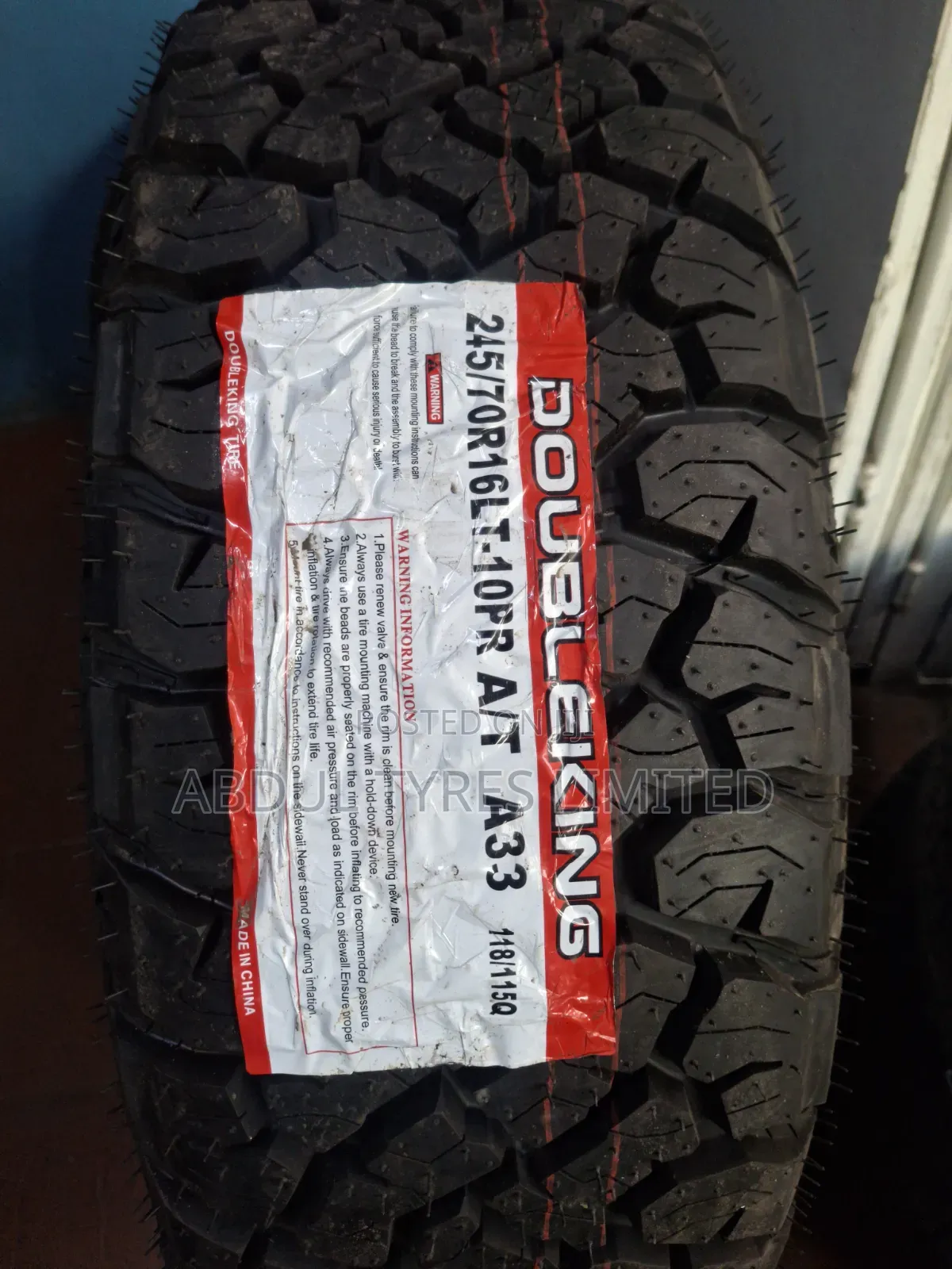 245/70r16 10pr Double King Tire a/T