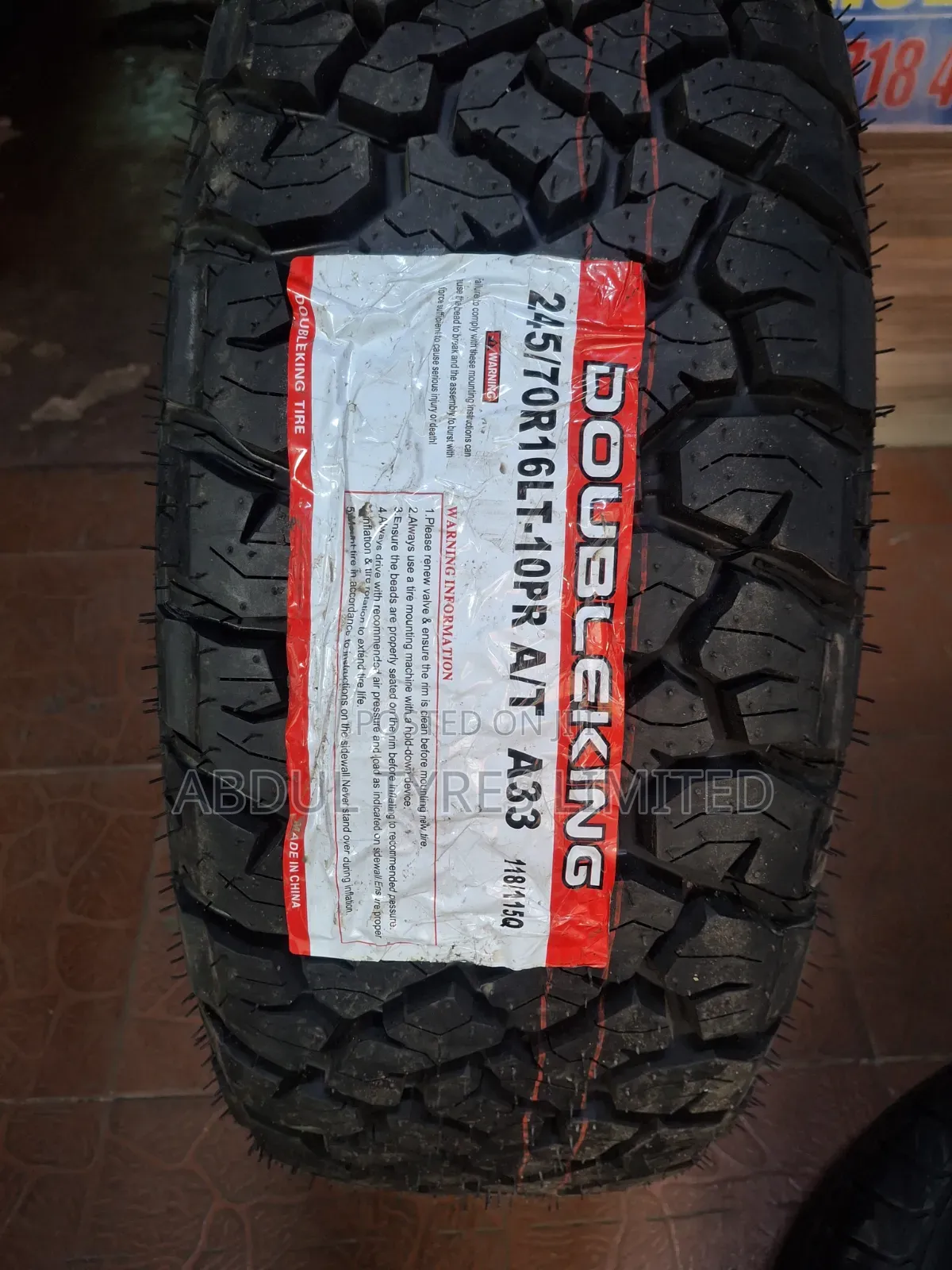 245/70r16 10pr Double King Tire a/T