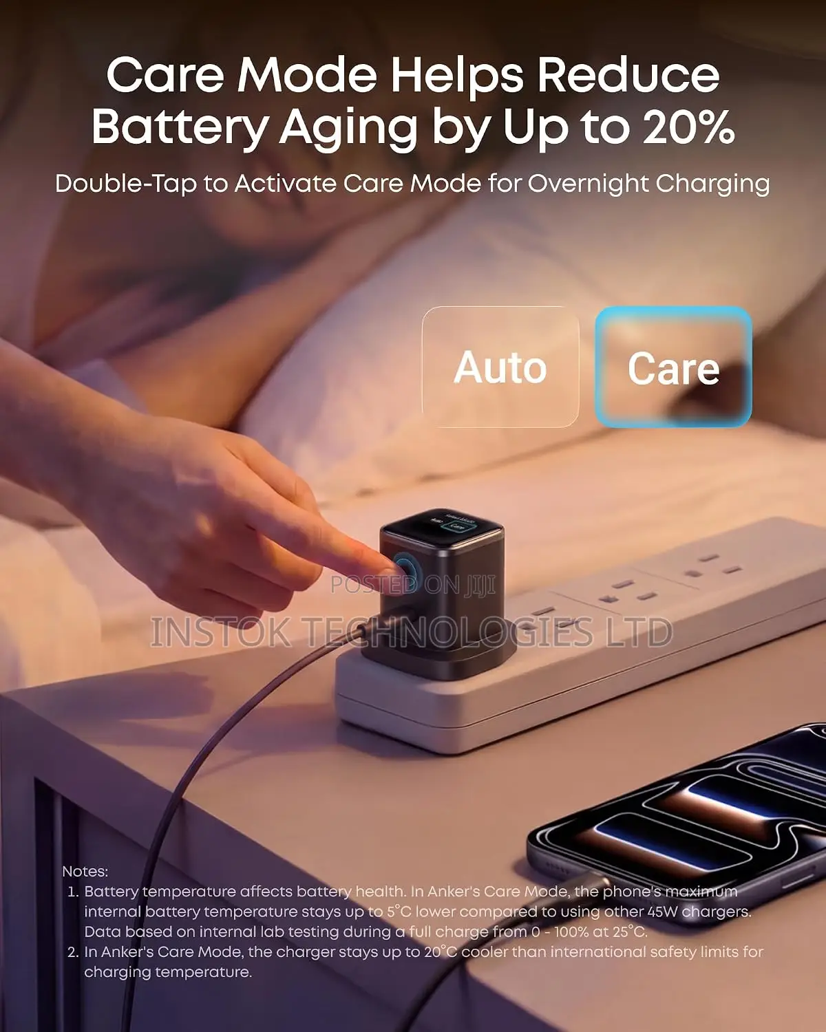 Anker Nano Smart Display 45W Foldable USB-C Charger