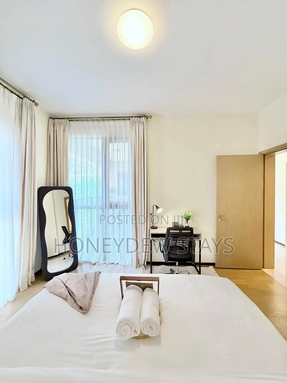 Furnished 1 Bedroom Apartment at GTC Westlands Nairobi for Airbnb