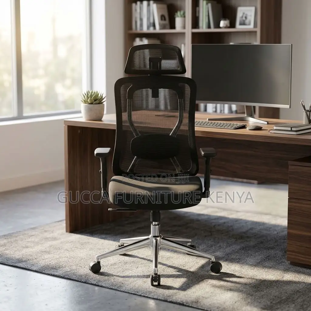 Executive High Back Chair With Lumber Support