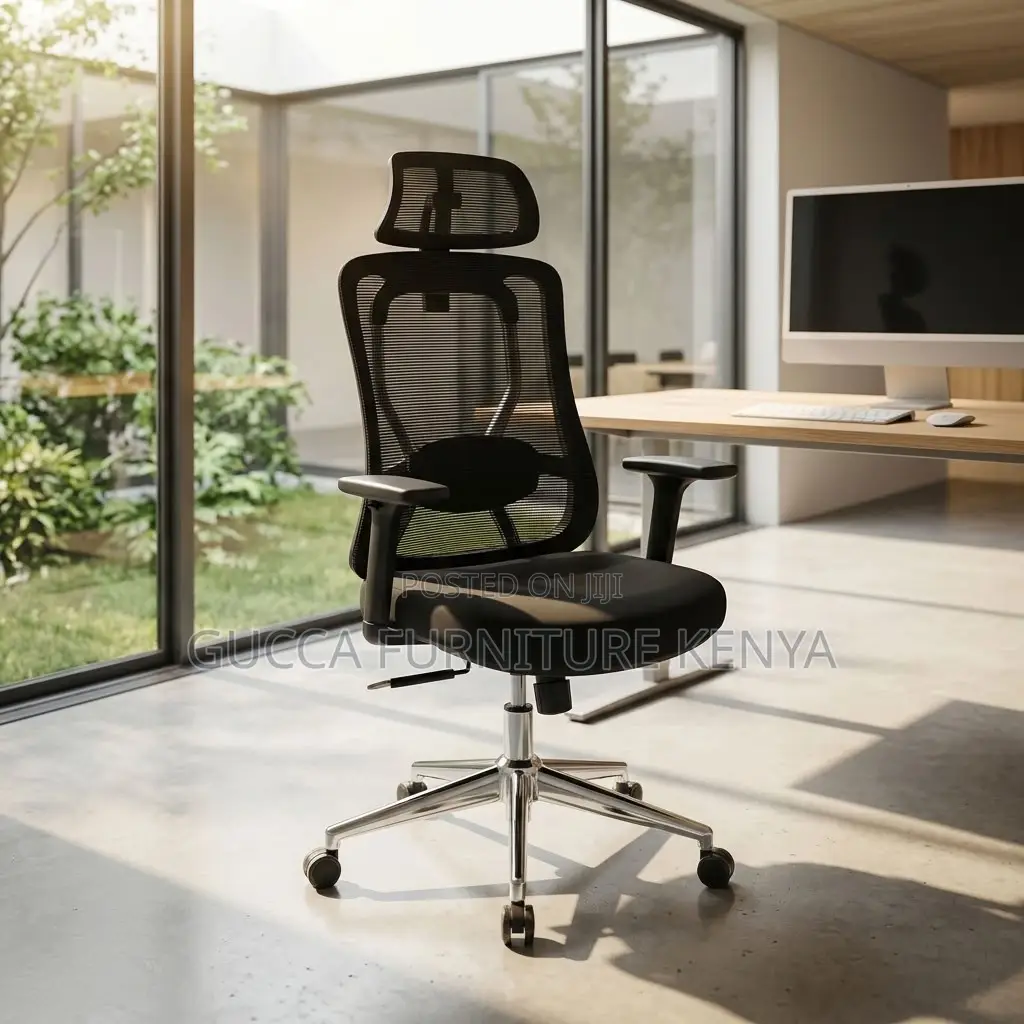 Executive High Back Chair With Lumber Support