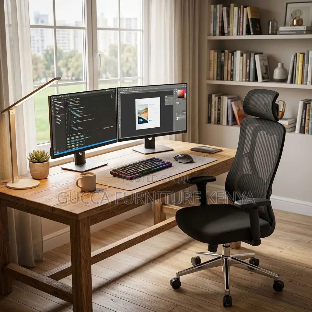 Executive High Back Chair With Lumber Support