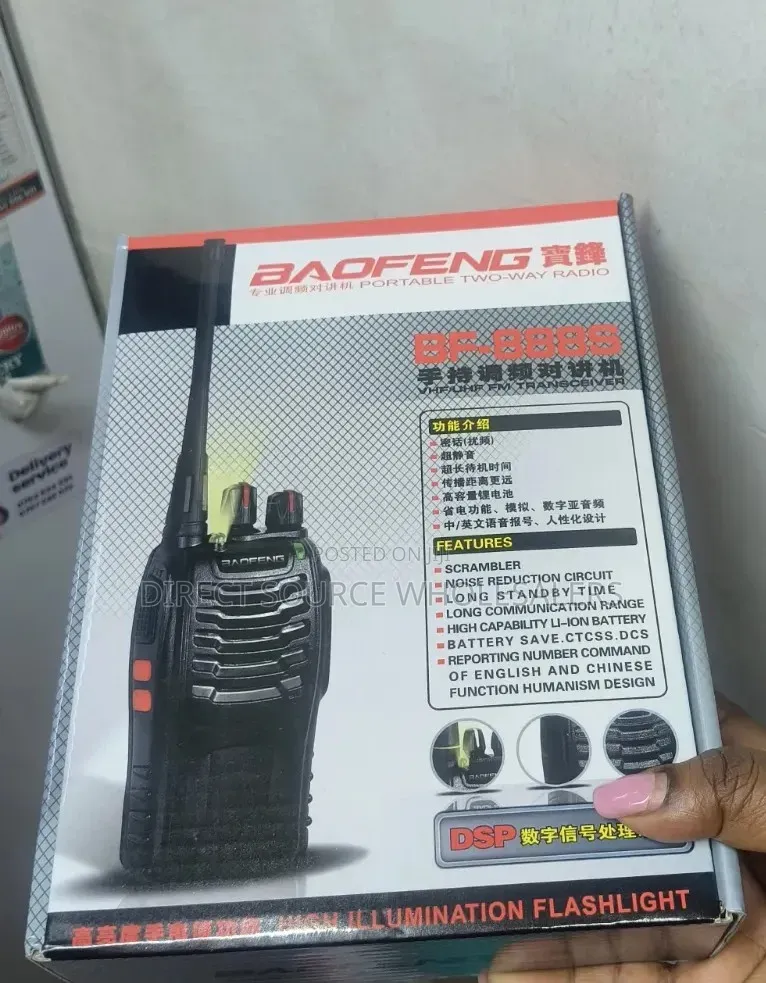 Radio Call 888S Baofeng Walkie Talkies