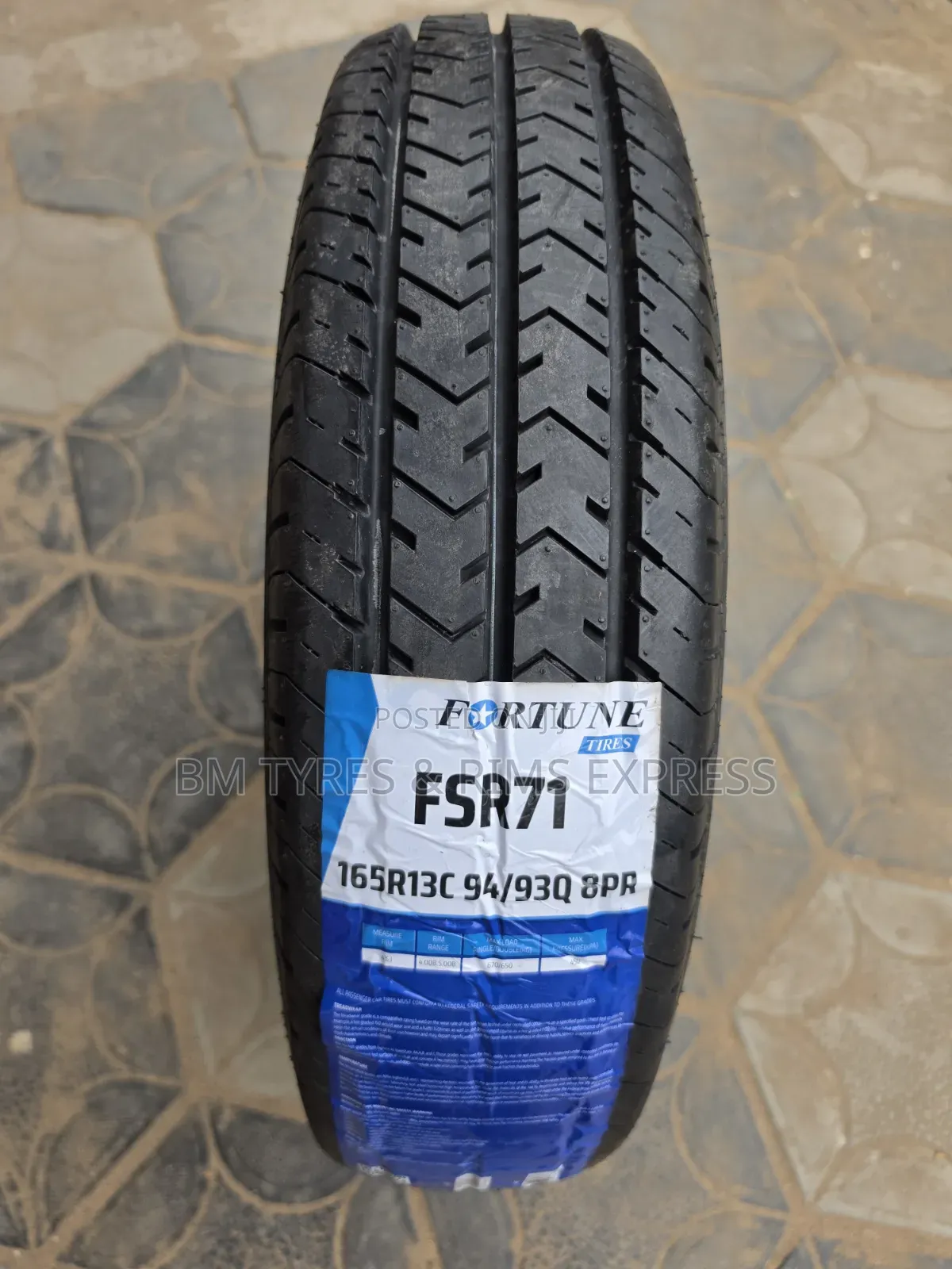 165 R13 Fortune Tires (Commercial)