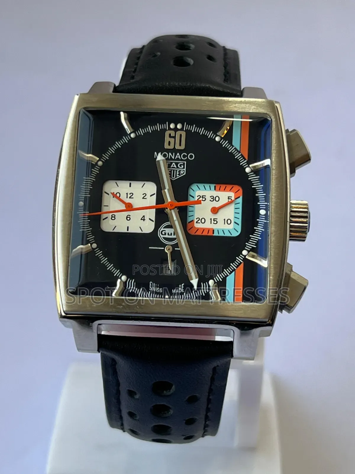 Monaco Tag Heuer Square-Cased Automatic Watch. Countrywide Delivery!