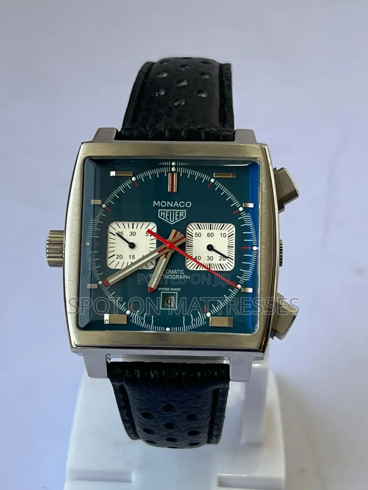 Monaco Tag Heuer Square-Cased Automatic Watch. Countrywide Delivery!