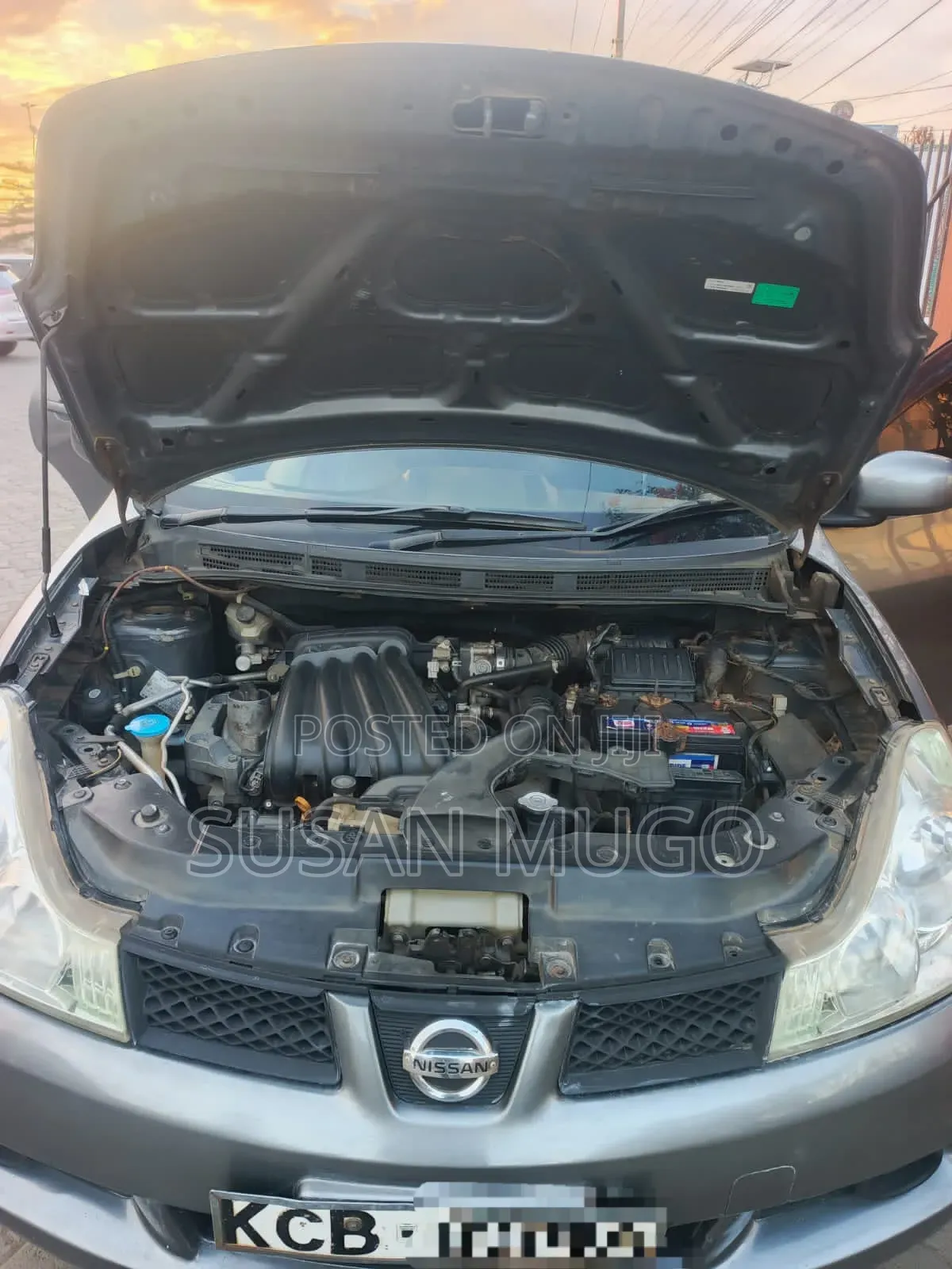 Nissan Wingroad 2008 Gray