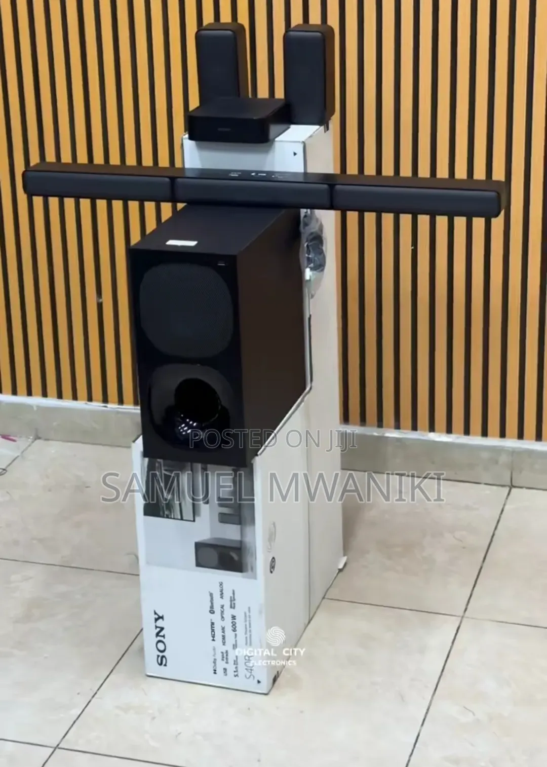 Sony S40r 5.1ch 600watts Home Theatre Soundbar System