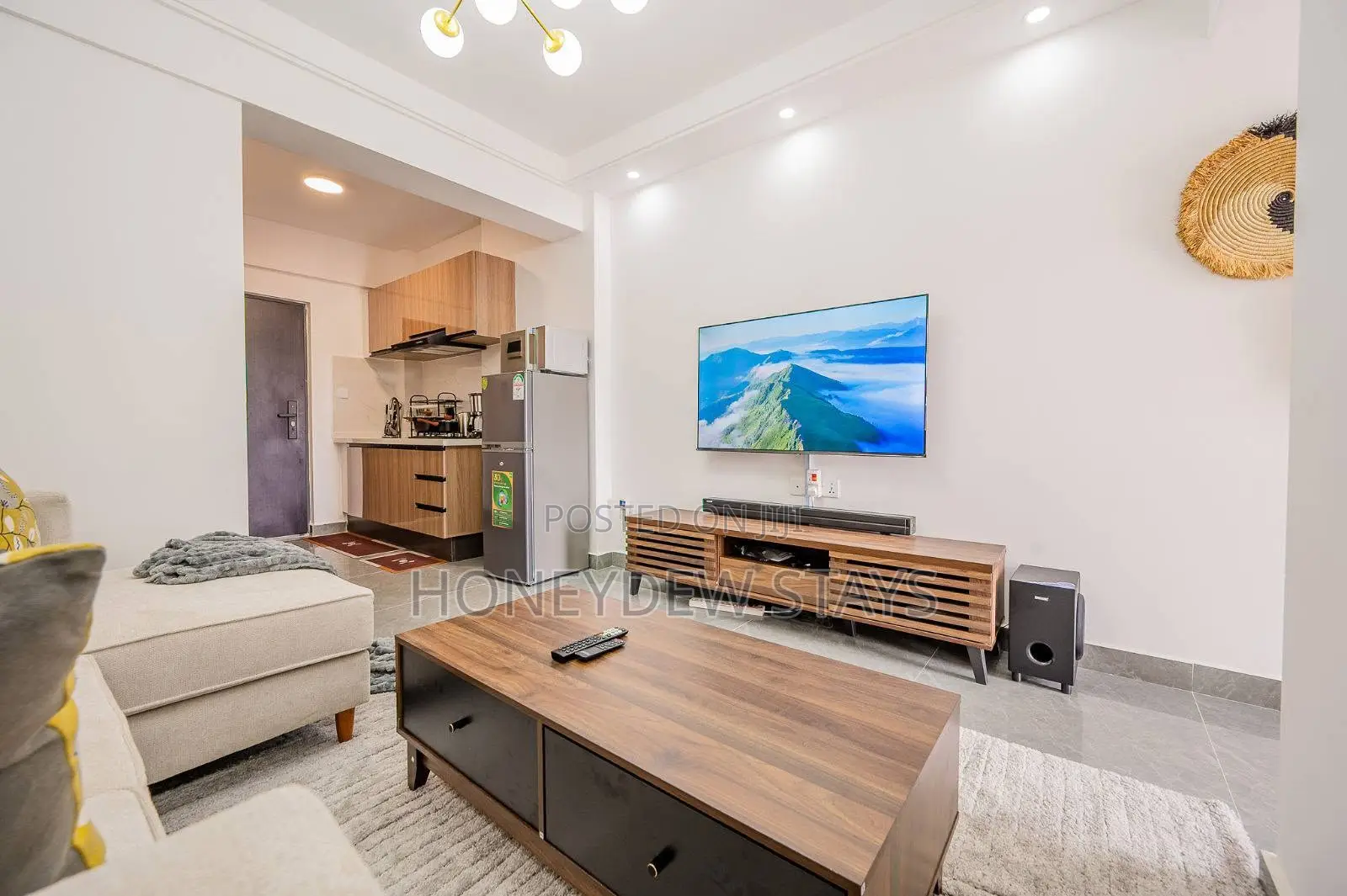 Furnished 1BR Apartment in Riverside Nairobi Near Riverside Square