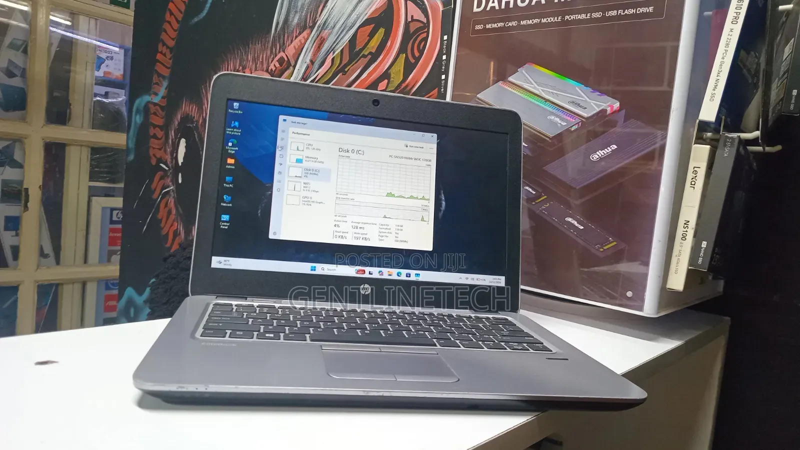 Laptop HP EliteBook 820 G3 4GB Intel Core i5 SSD 128GB