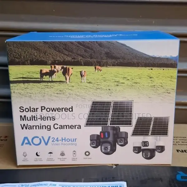 Solar Smart Camera HD Triple Lens