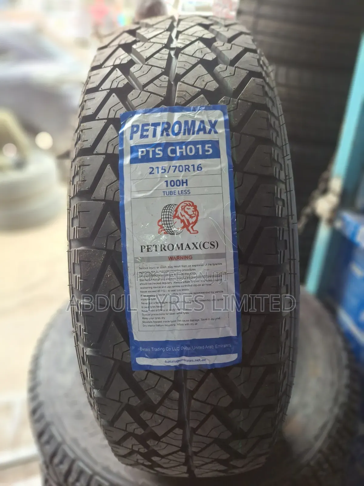 215/70r16 Petromax All-Terrain Tire