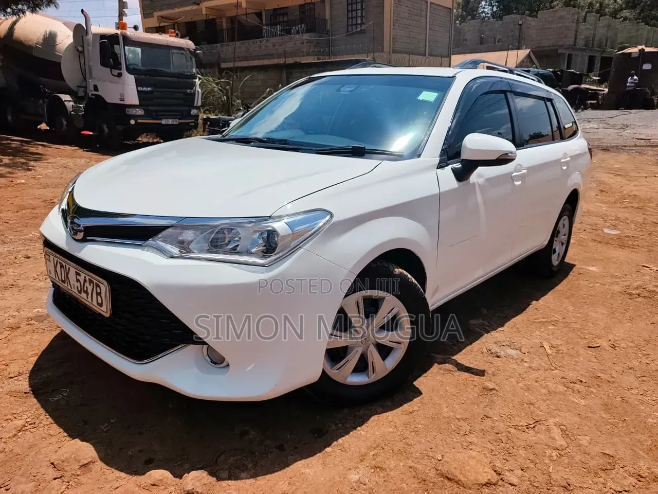 Toyota Corolla Fielder 2015 White