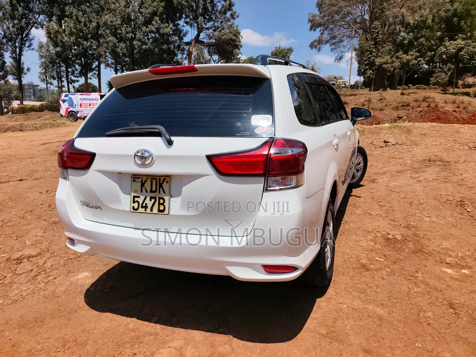 Toyota Corolla Fielder 2015 White