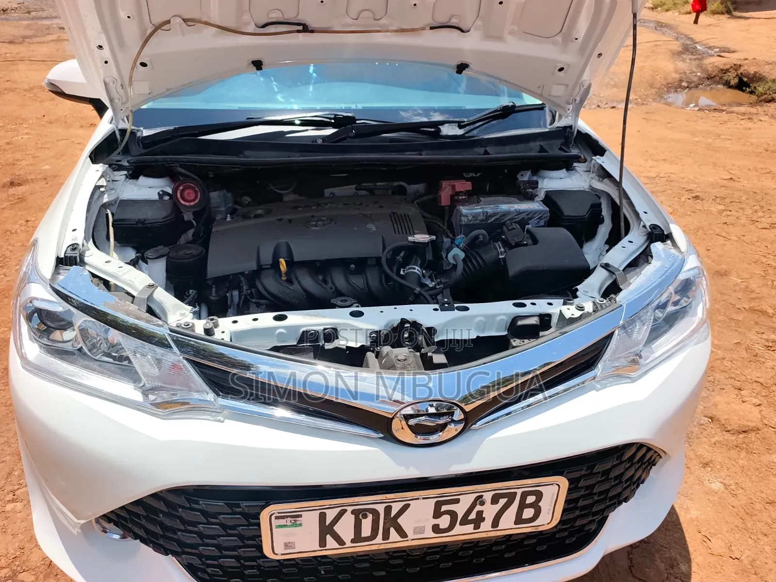 Toyota Corolla Fielder 2015 White