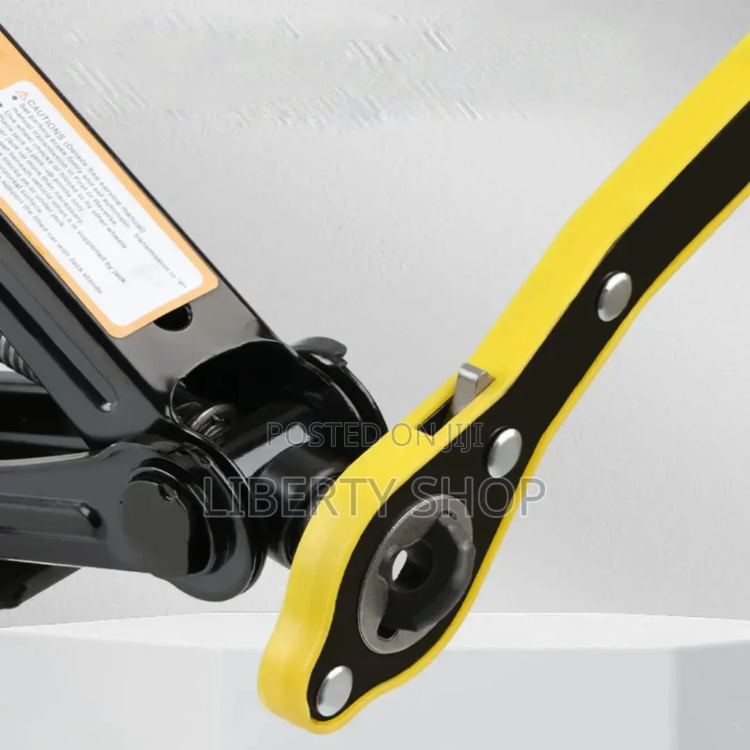 2 Tonnes Scissor Car Jack – Manual Vehicle Lifting Jack for Emergency