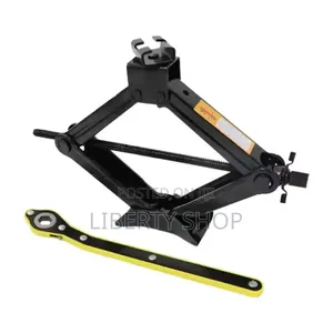 2 Tonnes Ratchet Scissor Car Jack – Heavy Duty Manual Vehicle