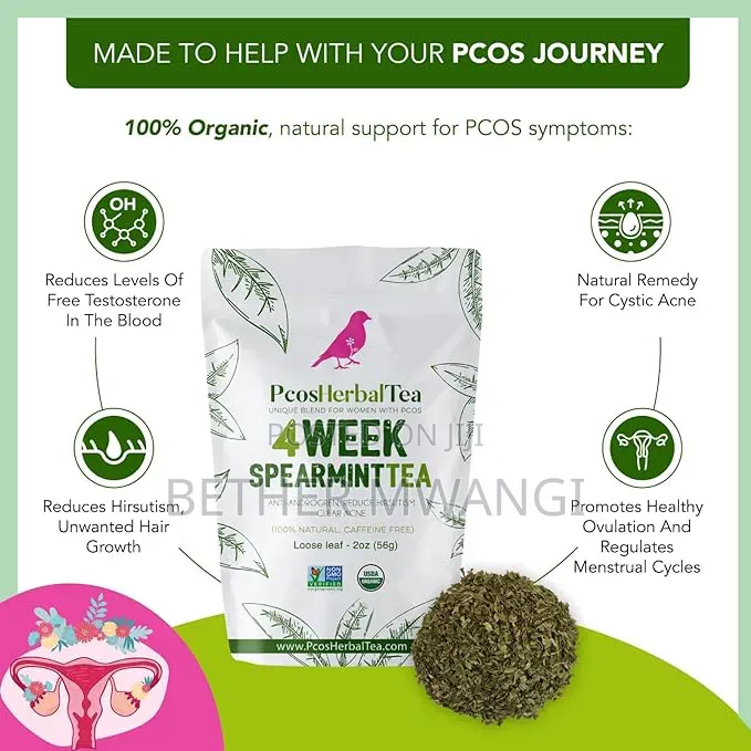 Pcos Herbal Tea 4-Week Spearmint Tea