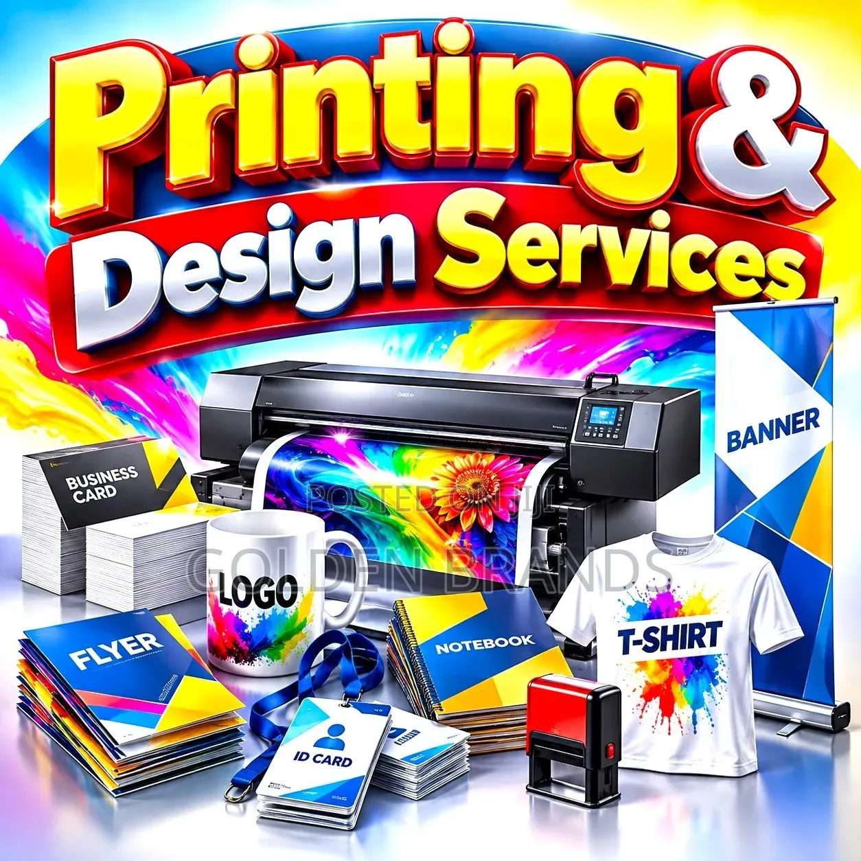 Printing & Design Services–quality Work, Great Impression